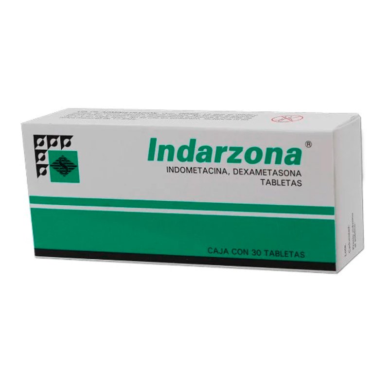 INDARZONA CAP C/30 DEXAMETASONA INDOMETACINA STREGER
